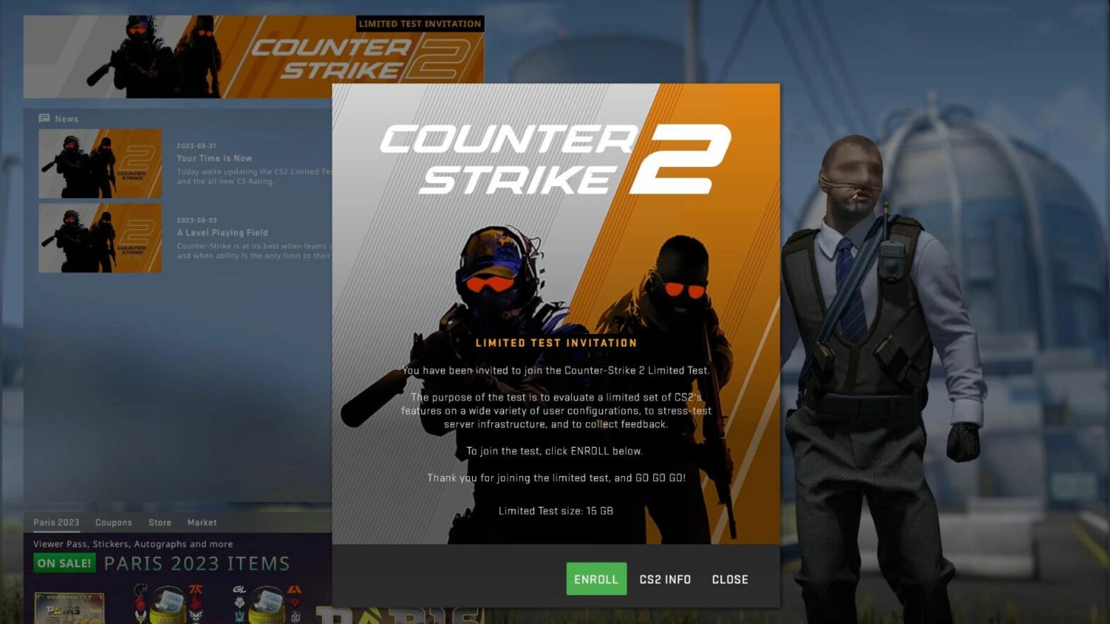 Counter-Strike 2 has been officially released