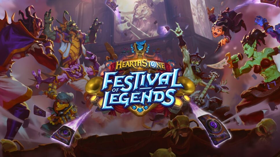 Festival of Legends Hearthstone expansion unique Legendary minions, spells and mechanics cover image
