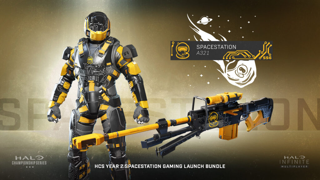 Halo Infinite  HCS Year Two Partnered Team Bundles 