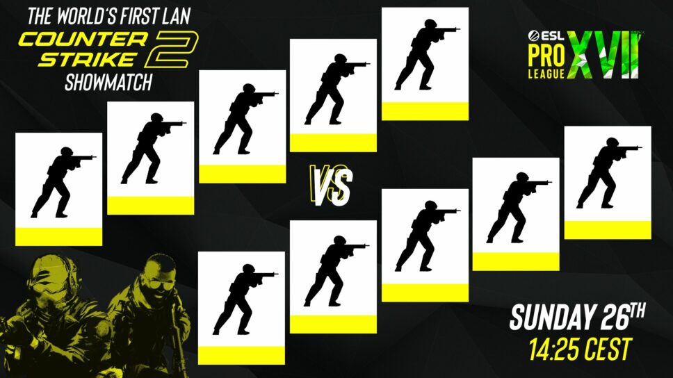 Counter-Strike 2 Showmatch to be played before EPL S17 Grand Finals cover image