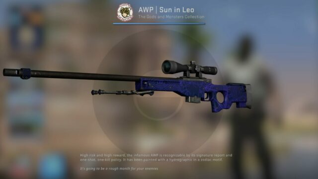 AWP Sun in Leo Steam Market price shoots up after Counter-Strike beta gives it a colored scope preview image