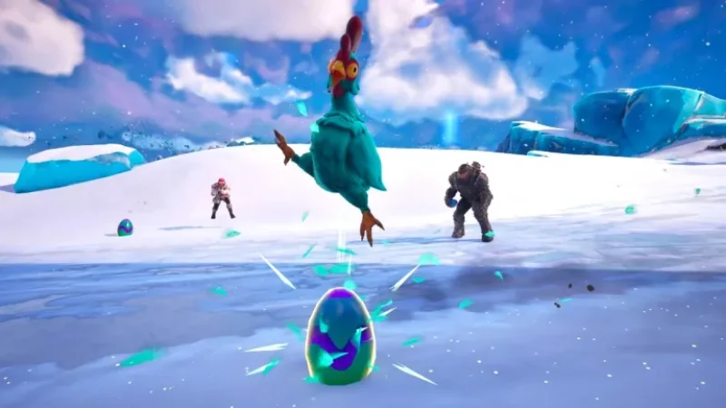 How to gather laid eggs in Fortnite cover image