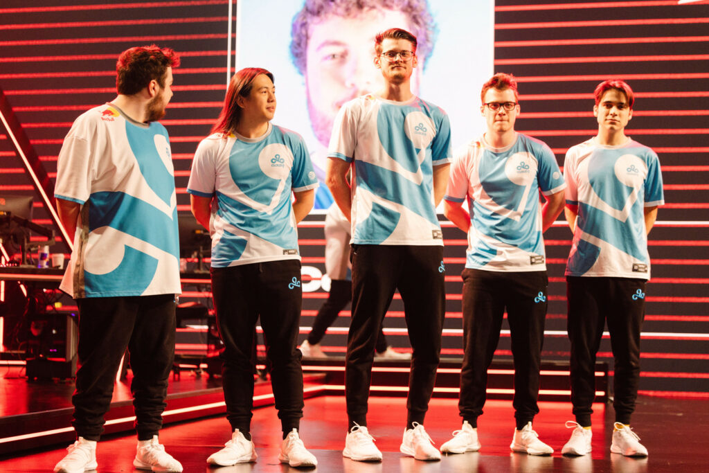 Cloud9 VALORANT Roster VCT Americas 2023 (Photo by Colin Young-Wolf/Riot Games)