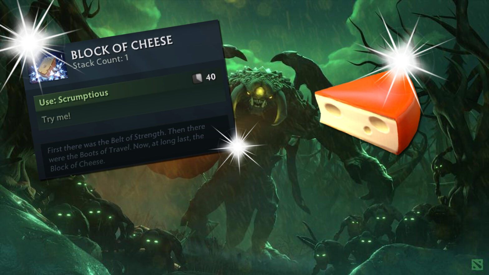 How to get the Block of Cheese in Dota 2 | esports.gg