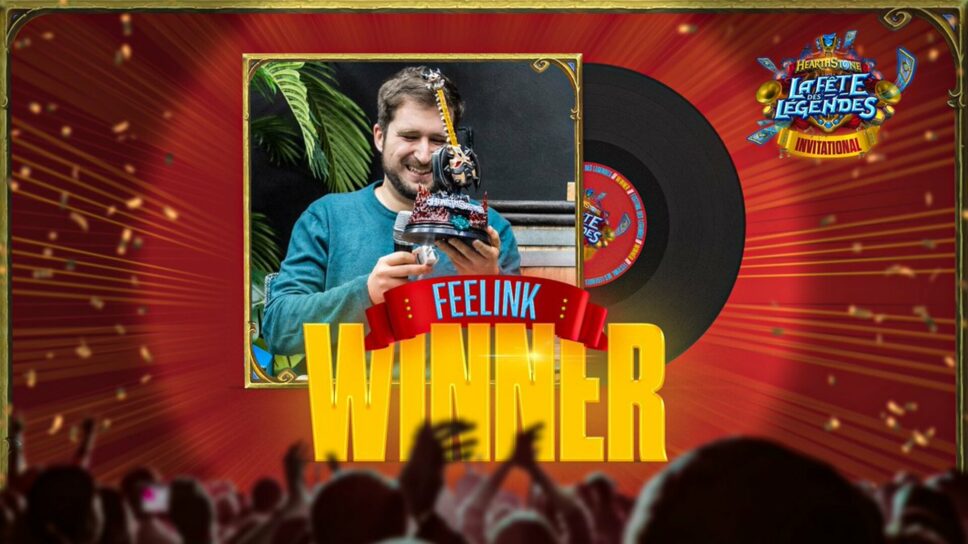 Feelink wins the Solary Hearthstone Cup celebrating the Festival of Legends expansion cover image
