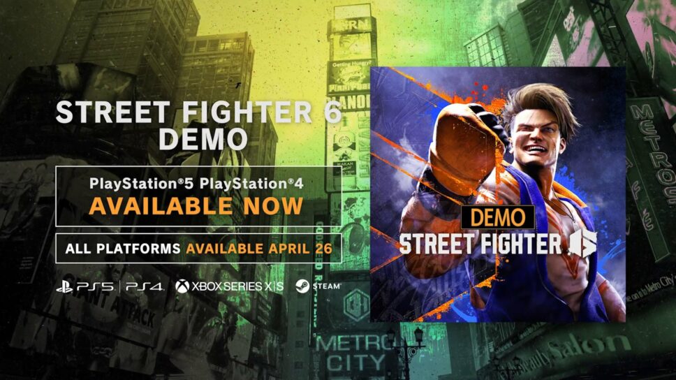 Go! Hurry! The Street Fighter 6 demo is out now on PS5, PS4 cover image