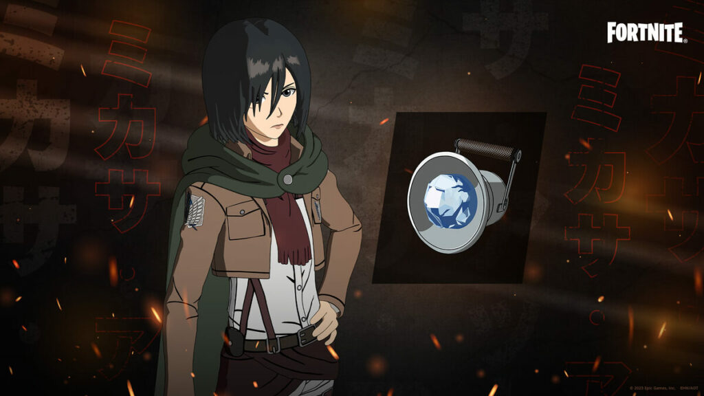 Mikasa Outfit via Epic Games
