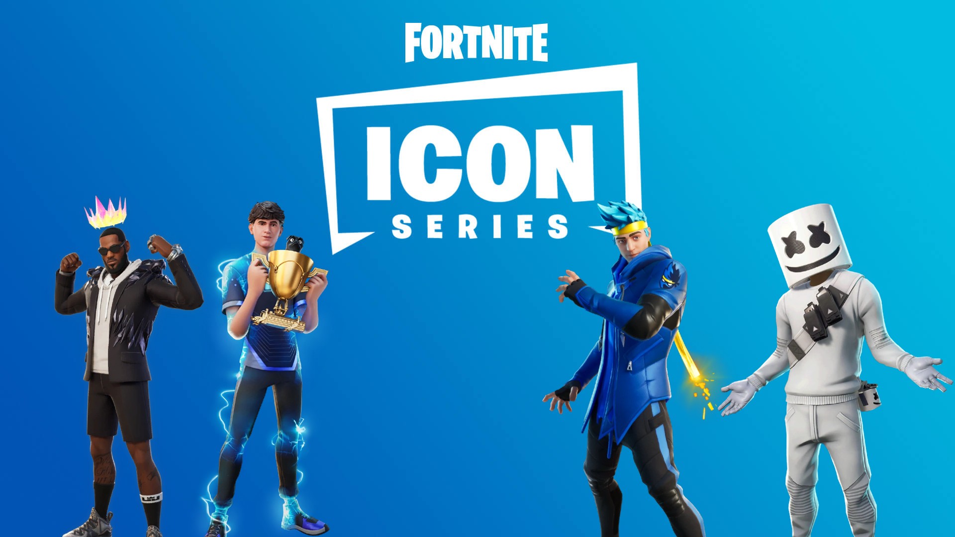 Evolution of Fortnite Icon Series Skins (Chapter 1 Season 1