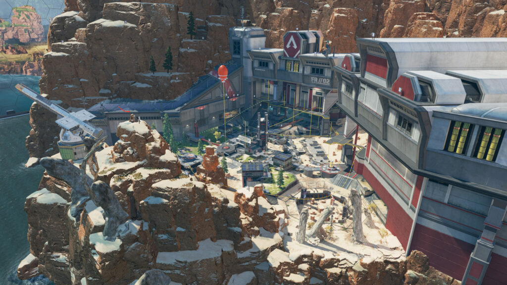 The Firing Range 2.0 map, a brand new area and town. (Image courtesy of EA)