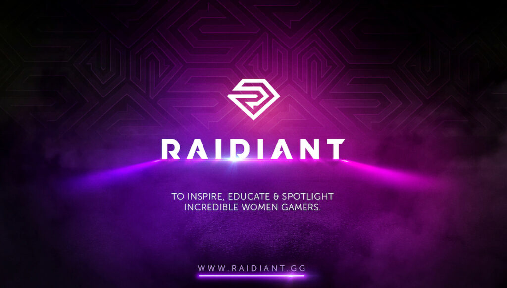 Raidiant.gg launched in 2021 and has become a premier name in women's esports (Image via Raidiant)