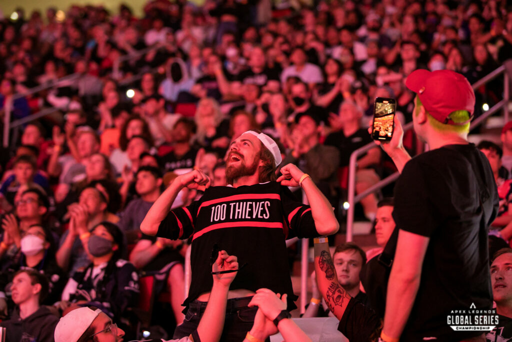 A 100 Thieves fan in Raleigh (Photo EA/Joe Brady)