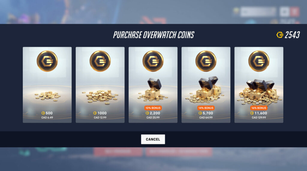 How to get Overwatch Coins (Image via Blizzard Entertainment)