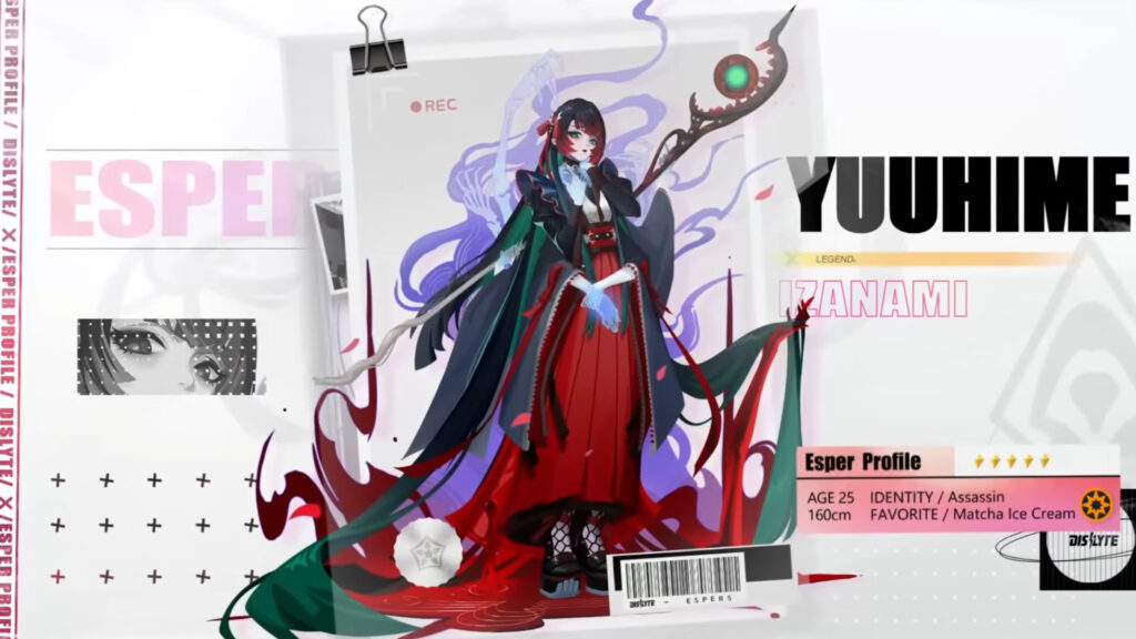 Yuuhime (Izanami) in Dislyte (Image via Lilith Games)