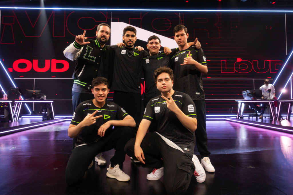 LOUD VALORANT Roster VCT Americas (Photo by Robert Paul/Riot Games)
