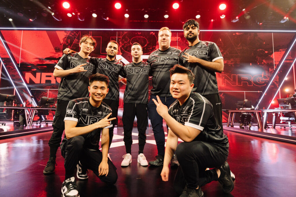 NRG VALORANT Roster VCT Americas 2023 (Photo by Stefan Wisnoski/Riot Games)