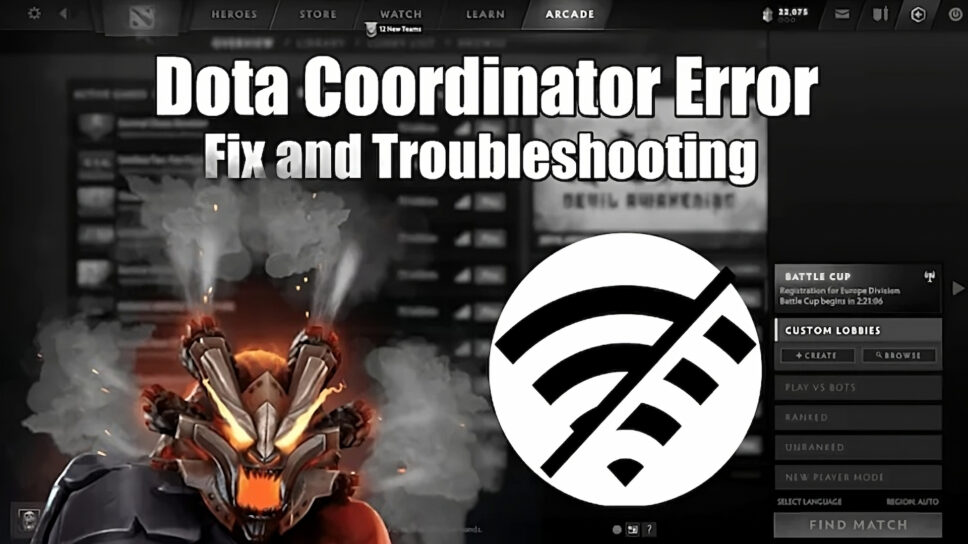 How to fix the Searching for Dota 2 Game Coordinator error cover image