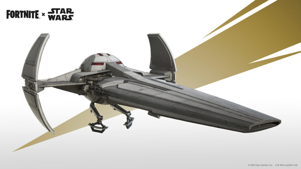 Sith Infiltrator Glider via Epic Games