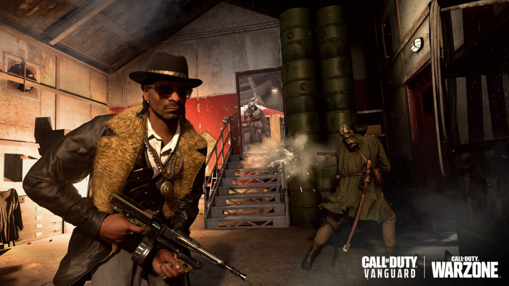 Snoop has featured more than once in Call of Duty games.