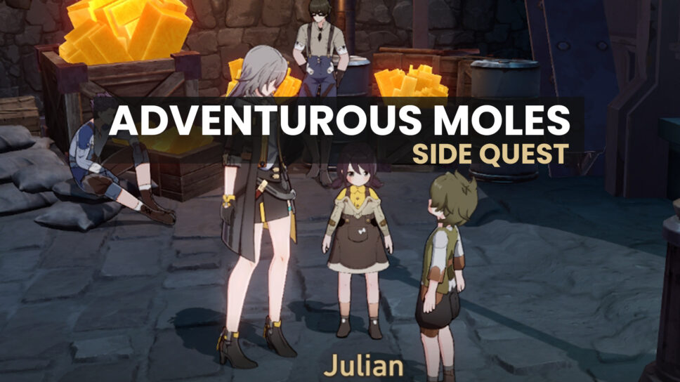 The Adventurous Moles mission: All Locations and Rewards cover image