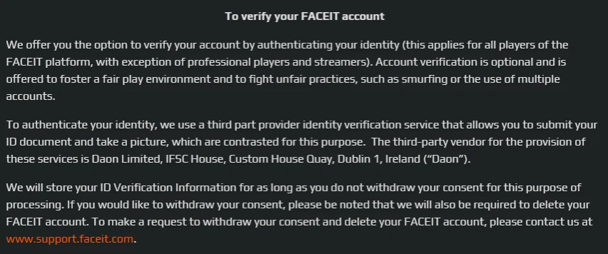 FACEIT on X: GO VERIFY YOURSELF 👉    / X