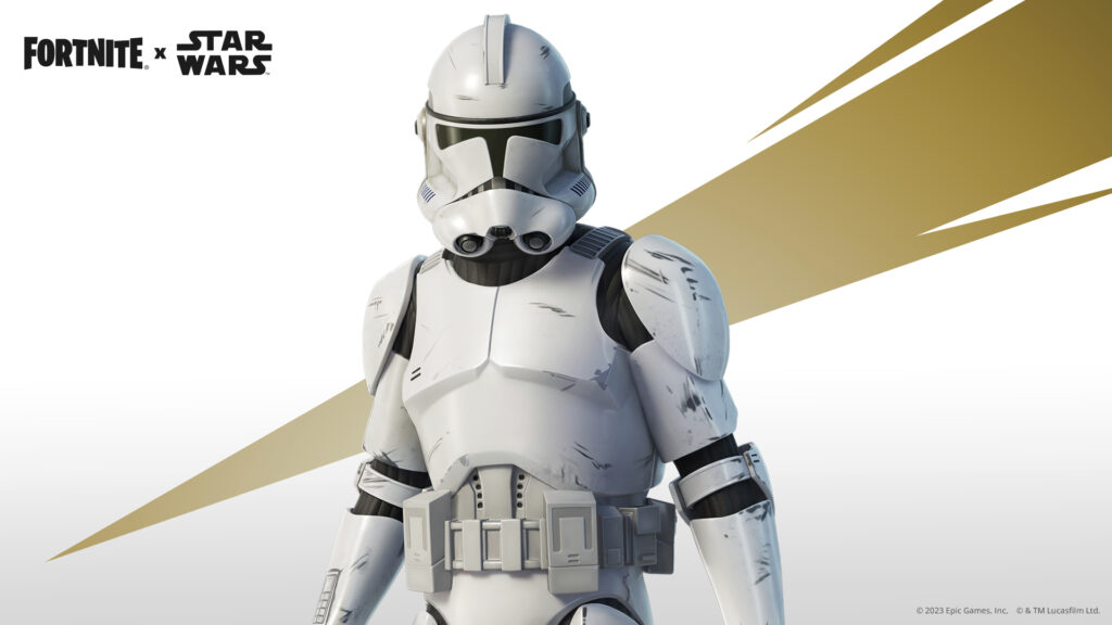 Clone Trooper Outfit earned with Galactic Reputation (Image via Epic Games)