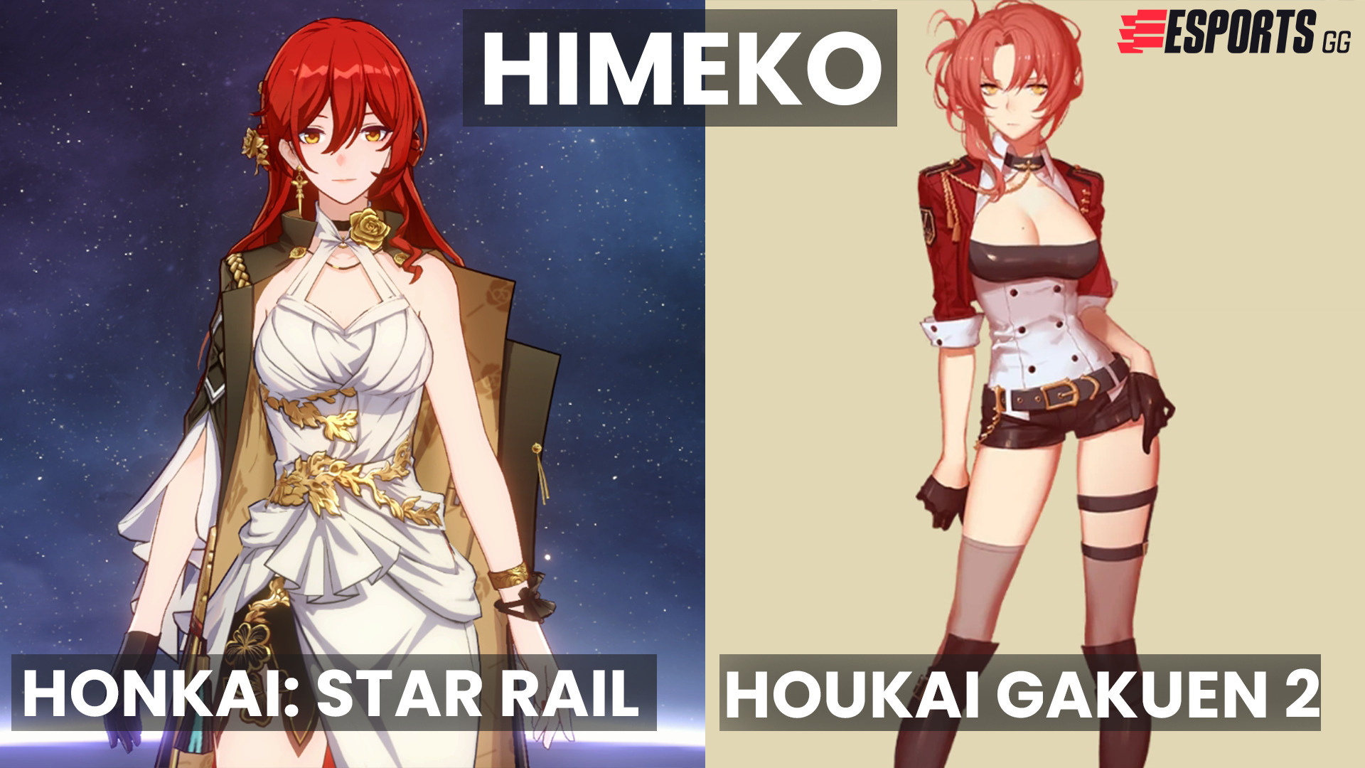 All Honkai Star Rail crossover characters from the Honkai series