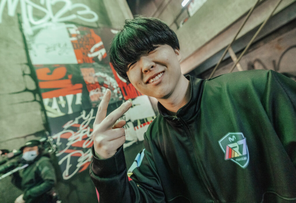 R7 Mireu on his journey into the LLA and MSI 2023 - image via Colin Young-Wolff/Riot Games