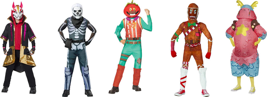 Fortnite cosplays are available on Amazon (Image from Amazon)