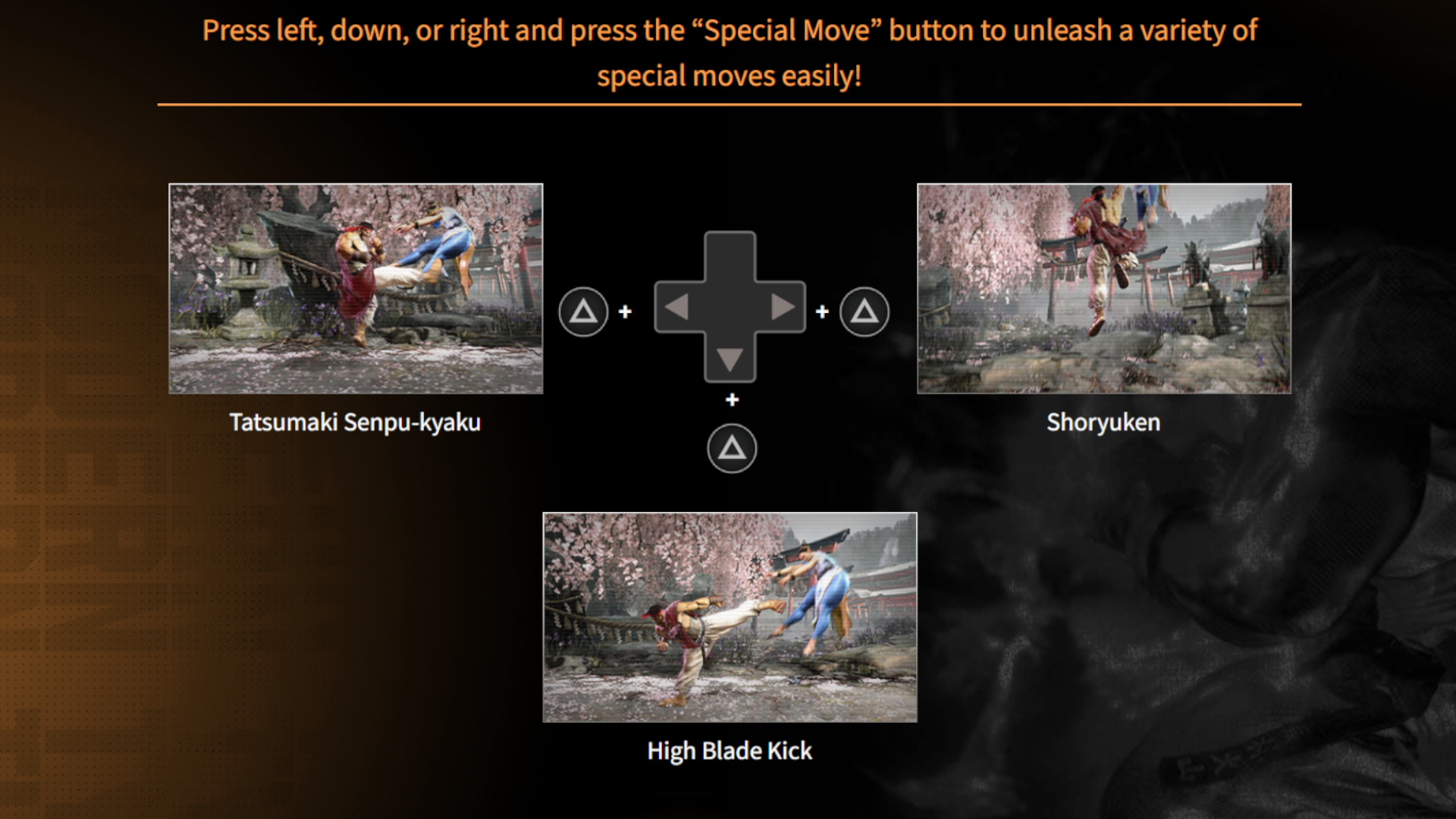 Special Moves examples