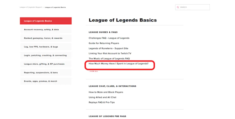 How to check how much money you've spent in League of Legends - Dexerto