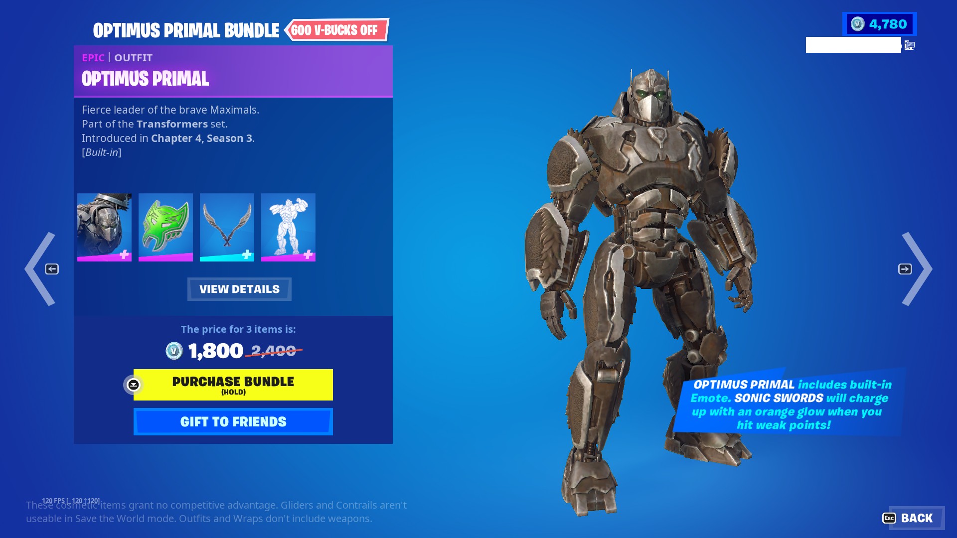 How to Get Optimus Prime in Fortnite for Free in Chapter 4!