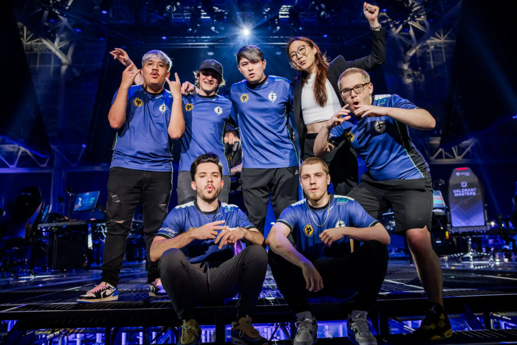 Evil Geniuses VALORANT Roster Masters Tokyo 2023 (Photo by Colin Young-Wolff/Riot Games)