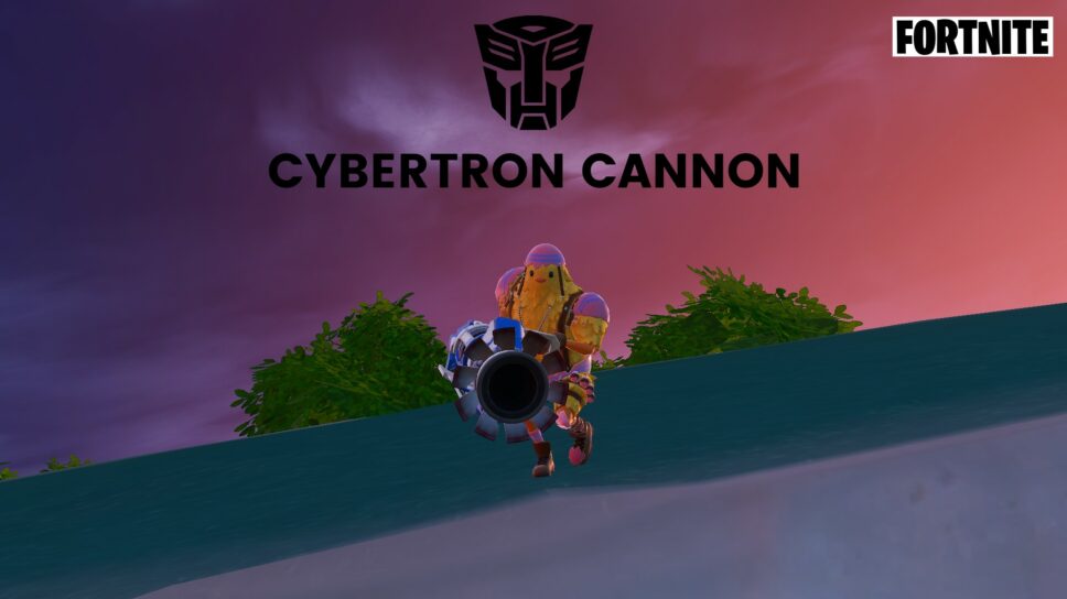 How to get Cybertron Cannon in Fortnite cover image