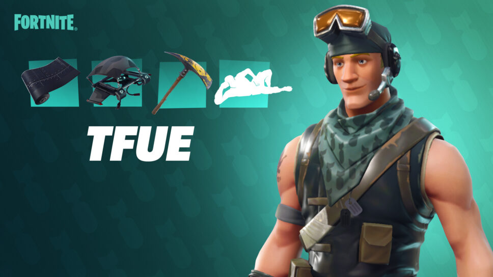 Tfue finally gets a Fortnite Locker Bundle ft. Recon Scout skin cover image