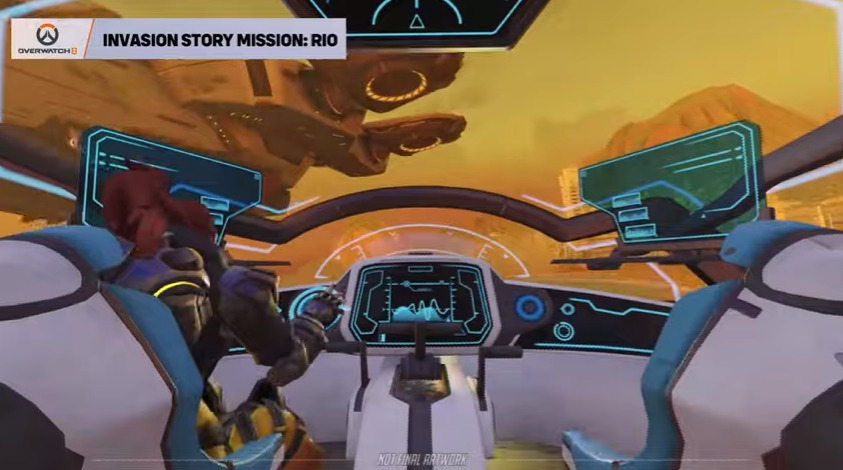 Overwatch 2 Invasion Story Mission screenshot (Image via Blizzard Entertainment)