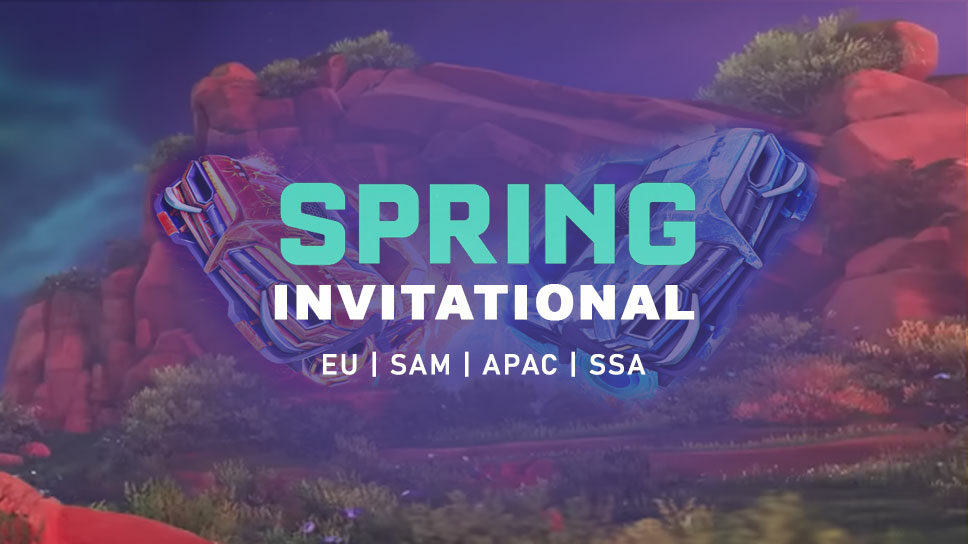 RLCS Spring Invitational EU, SAM, APAC, and SSA: Schedule and live results cover image