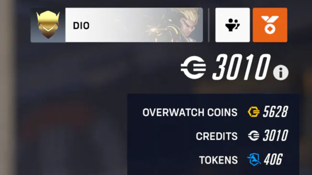Overwatch Coins, Credits, and Tokens screenshot (Image via Blizzard Entertainment)