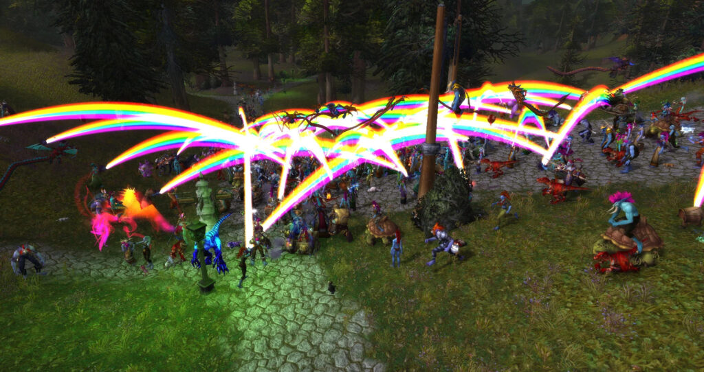 Running of the Trolls is a charity event that supports The Trevor Project (Image via Dravvie and Warcraft Cares)