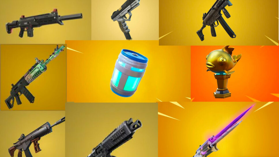 Every Mythic Weapon and Item EVER in Fortnite cover image