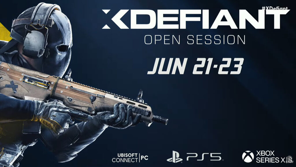 The dates for XDefiant's open session (Image via Ubisoft)