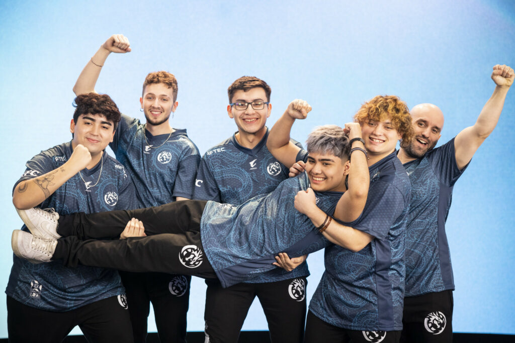 Leviatán VALORANT Roster VCT Americas LCQ 2023 (Photo by Colin Young-Wolff/Riot Games)