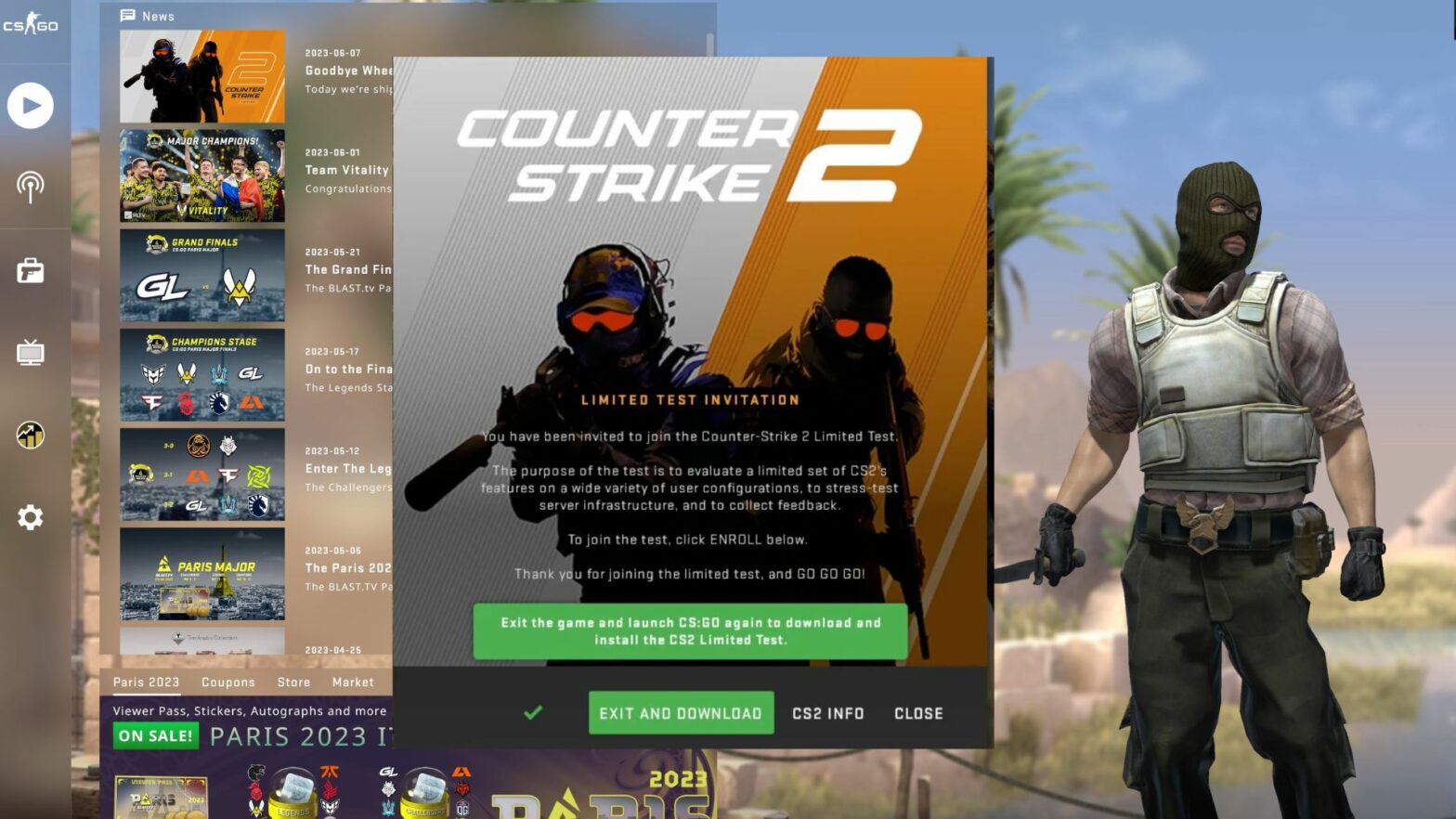 Valve has released another update for Counter-Strike 1.6 and