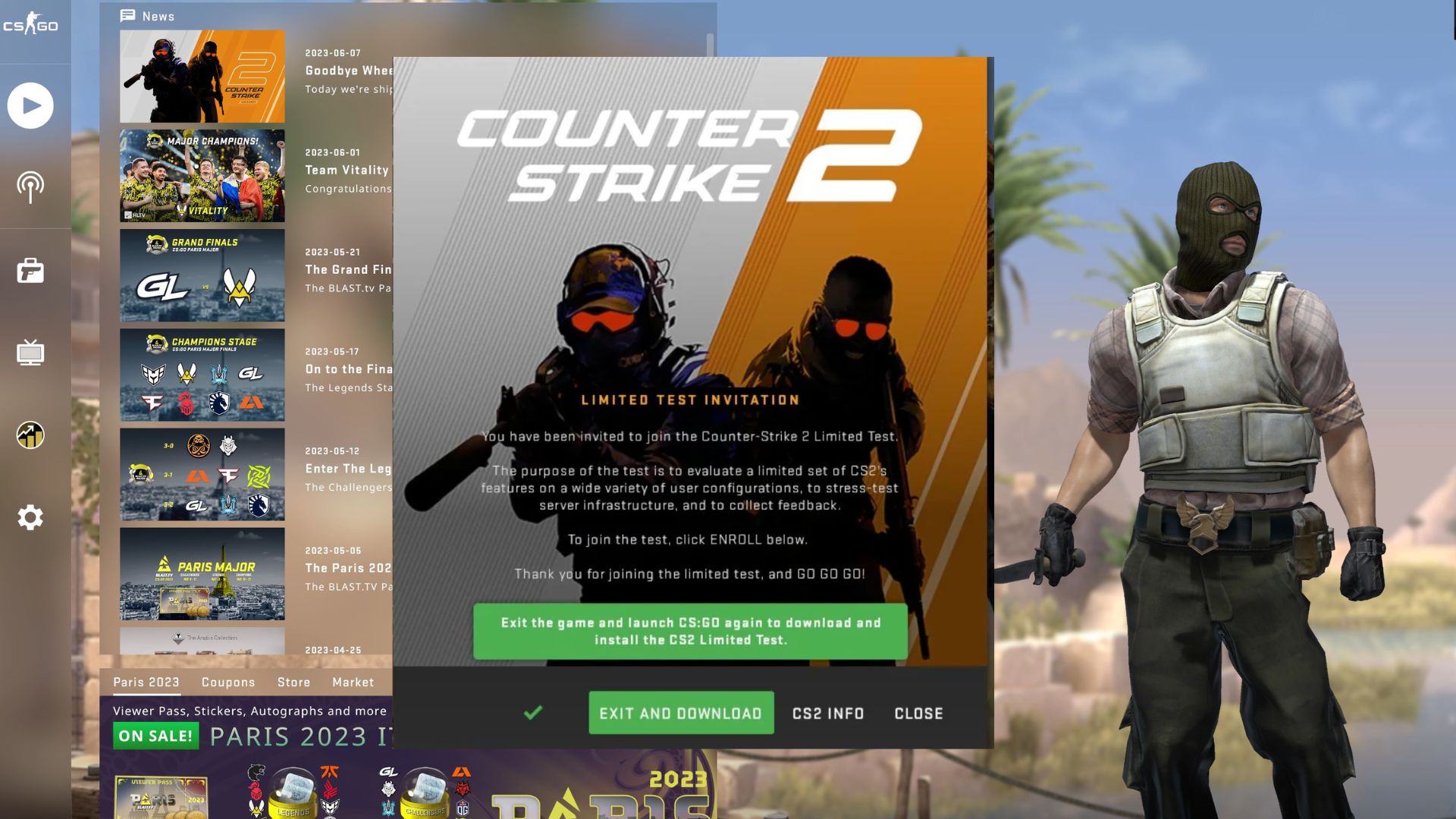 CS2 - Valve introduce new Counter-Strike Summer 2023