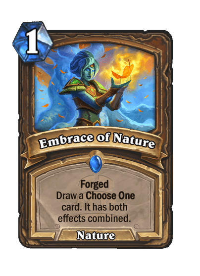 Embrace of Nature - Forged version<br>Image via Blizzard