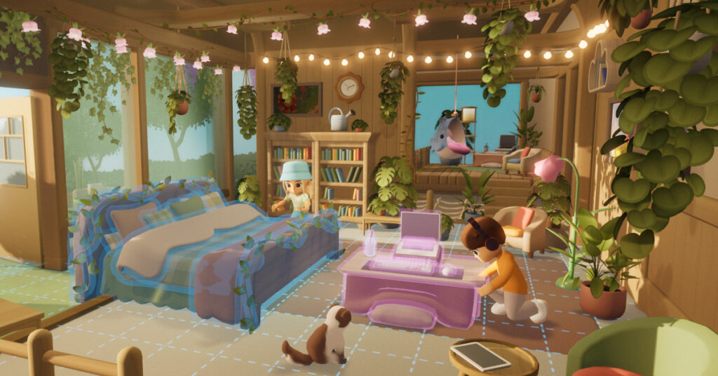 Loftia took inspiration from the couple's own favorite cosy games (Image courtesy of Qloud Games)