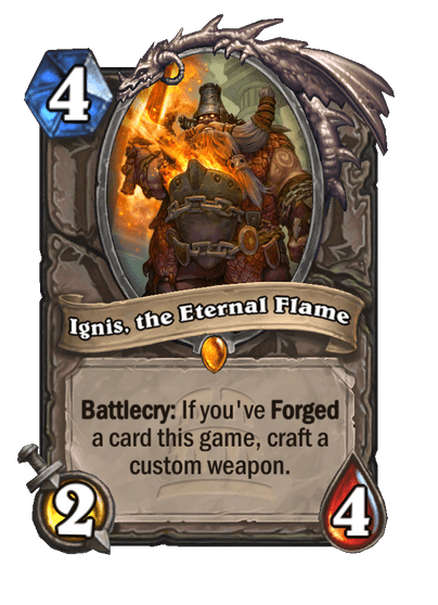 Ignis, the Eternal Flame<br>"ETERNAL flame? He has 4 health?!"