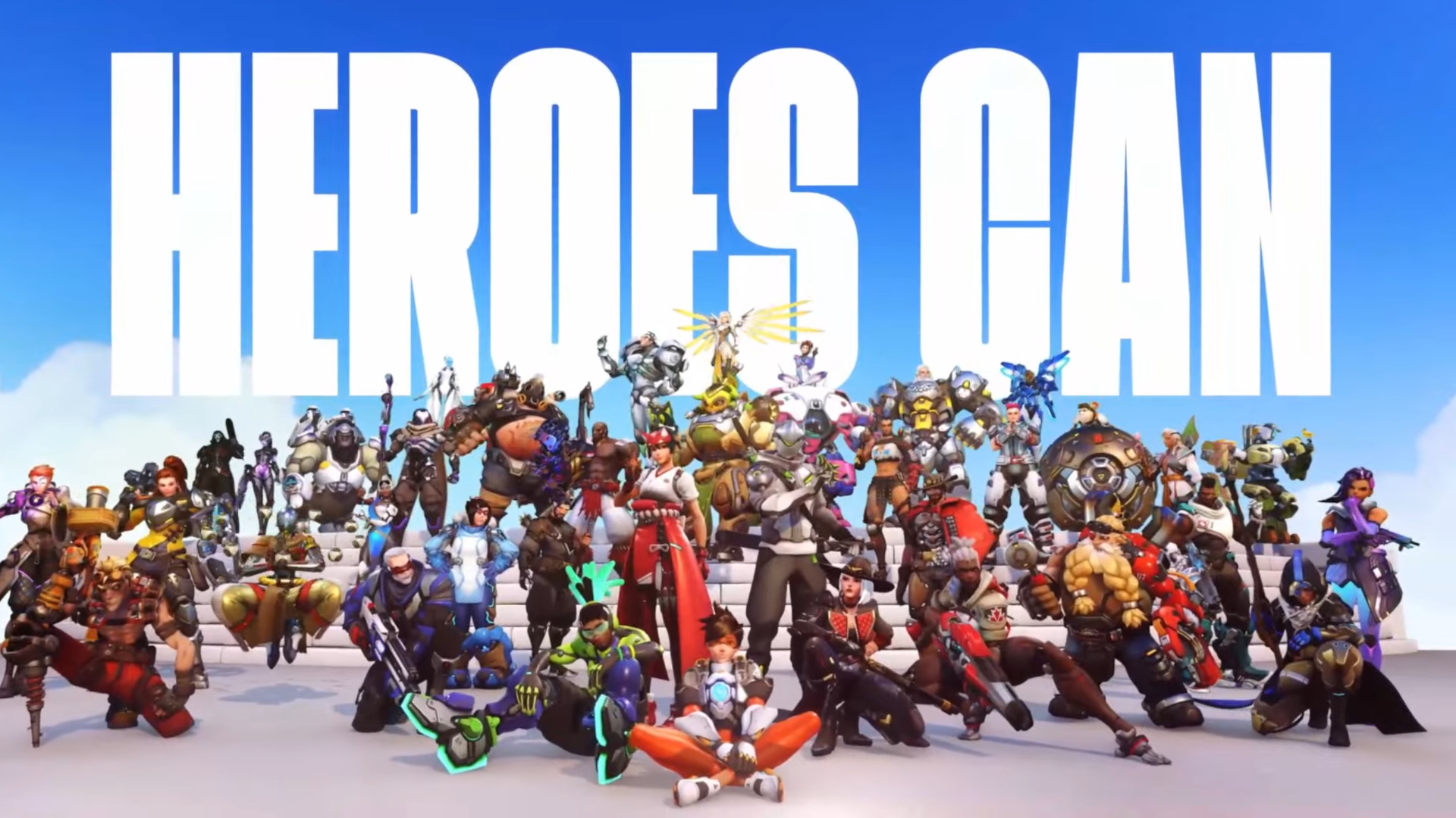 All the Overwatch Characters in Heroes of the Storm! 