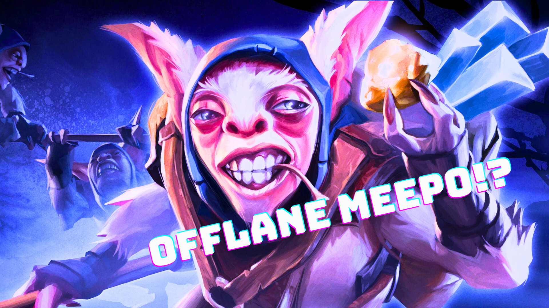 Offlane Meepo at Riyadh Masters: Terror in pubs looming