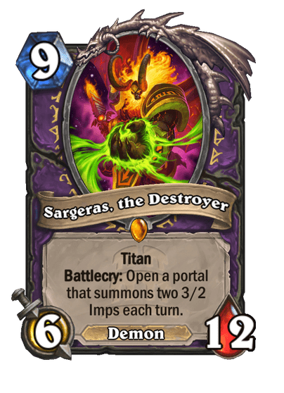 Sargeras, the Destroyer - Image via Blizzard