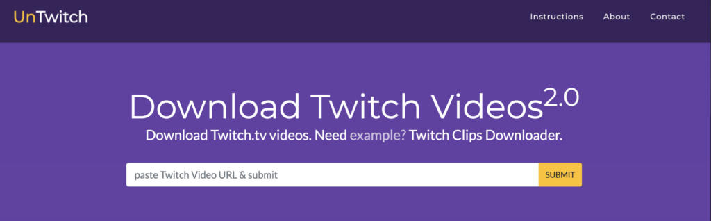 How to download and save a Twitch stream